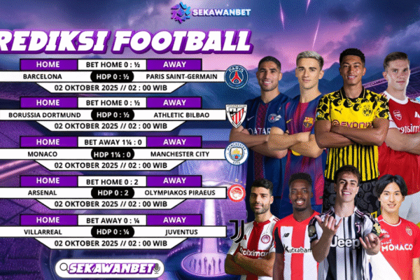 PREDIKSI PERTANDINGAN SEPAKBOLA SEKAWANBET
